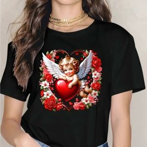 Valentine Angel  shirt